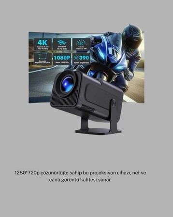 Mey İthalat Android Projeksiyon Game Box – 1280x720p HD Çözünürlük, Bluetooth,HDMI ve USB Girişli