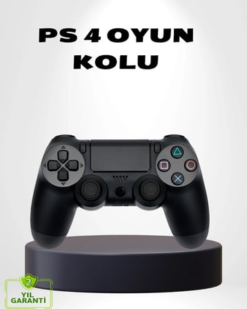 Mey İthalat Titreşimli Kablosuz Oyun Kolu – PS4, PC, Mobil, Tablet ve Steam Uyumlu