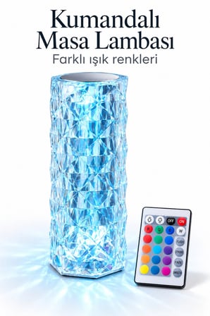 Mey İthalat Rose Diamond Masa Lamba