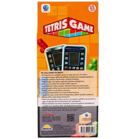 Mey İthalat Tetris Game Tetris Oyun Konsolu 158A