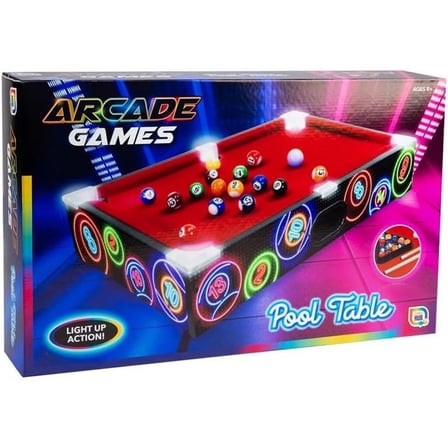 Mey İthalat LEDli Masaüstü Bilardo 50x30 cm