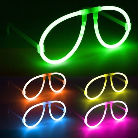 Mey İthalat Neon Glow Fosfor Gözlük – Festival &amp; Parti (12&amp;#39;li Set)