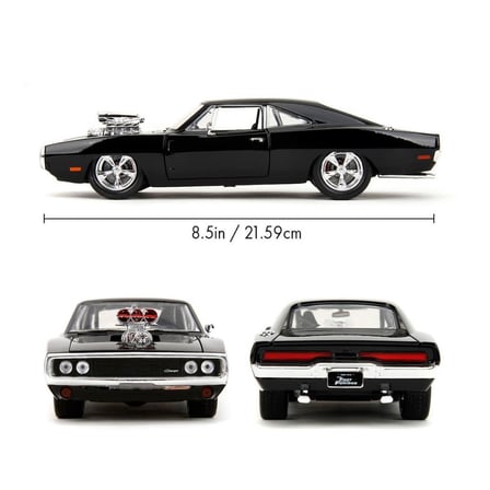 Mey İthalat  253203101 Fast Furious 1970 Dodge Charger 1:24
