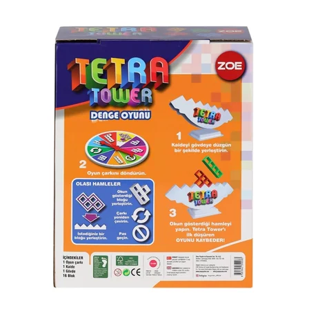 Mey İthalat  35008 Zoe Tetra Power Denge Oyunu -KS Game