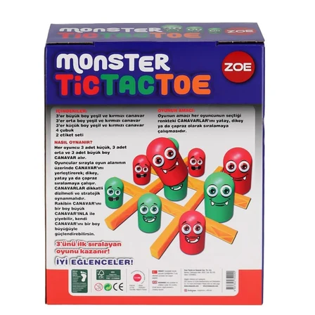 Mey İthalat  35009 Zoe Tic Tac Toe -KS Game