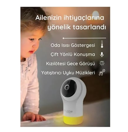 Mey İthalat Full HD Wifi Bebek Kamerası HBL18
