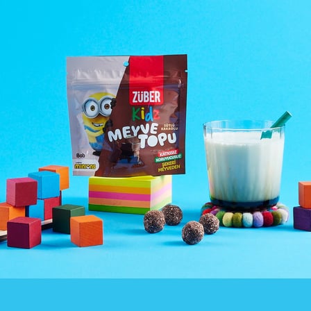 Mey İthalat Kidz Meyve Topu 42 Gr Kakaolu