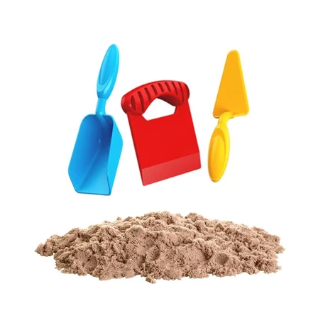 Mey İthalat 03690  Aksesuarlı Naturel Kinetik Oyun Kumu 1000 gr