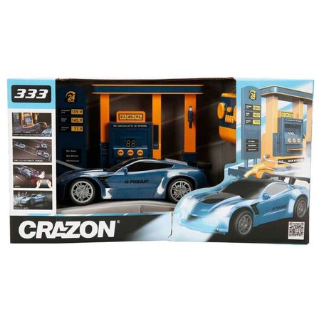 Mey İthalat 41627 SUN-ZHC-CRN-RC ARABA BENZİN İSTASYONLU DUMAN PÜSK 2 4GHZ SES IŞIK
