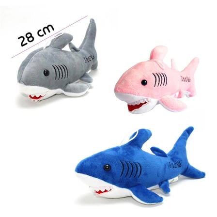 Mey İthalat Baby Shark Şarkılı Köpek Balığı Peluş Oyuncak 28 cm