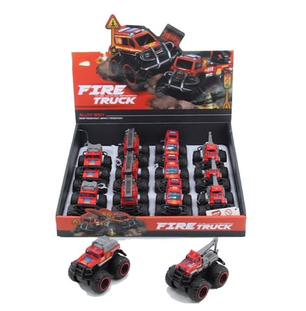 Mey İthalat 779-69A DUBLE SÜRTMELİ METAL DIECAST İTFAİYE