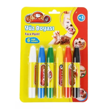 Mey İthalat Yüz Boyası 6 Renk