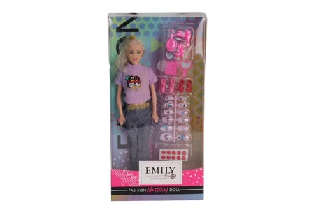 Mey İthalat AGH 527 K EMİLY TIRNAK SETLİ BEBEK