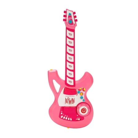 Mey İthalat 4933 GİTAR FONK TUŞLU ASKILI PEMBE SESLİ