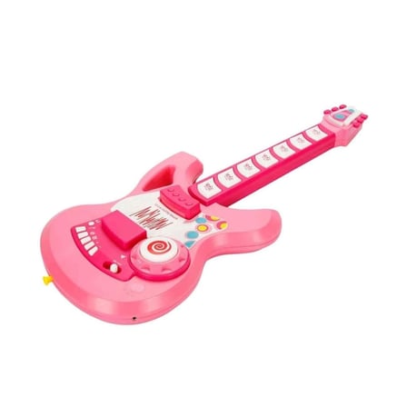 Mey İthalat 4933 GİTAR FONK TUŞLU ASKILI PEMBE SESLİ