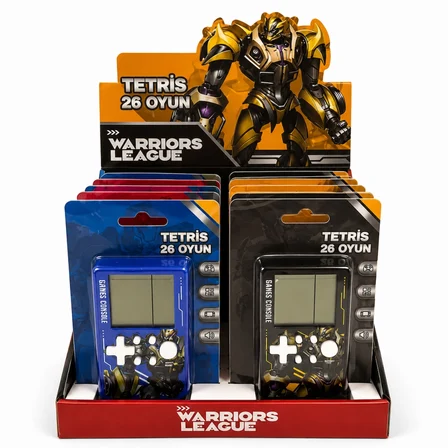 Mey İthalat LZ8934 OYUNCAK TETRIS 12 LI STAND 1 ADET FİYATIDIR