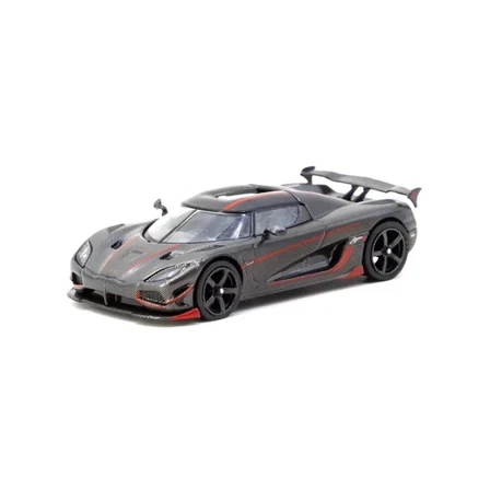 Mey İthalat 1/64 Model Araç Agera RS Black Carbon Fiber / Red Accents