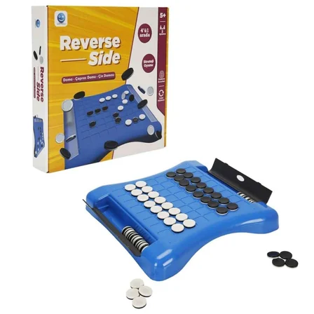 Mey İthalat S00004759 ZEKA OYUNU REVERSİDE SIDE 4Ü 1 ARADA KUTU OYUNU