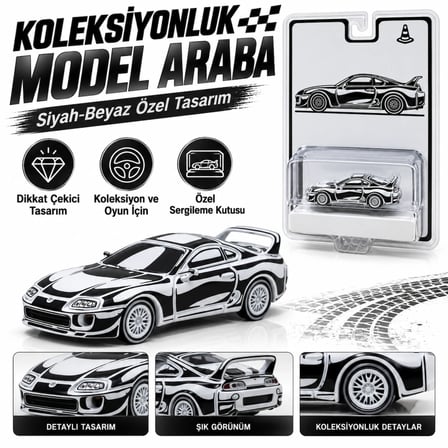 Mey İthalat 1/64 Toyota Supra Designed by Joshua Vides