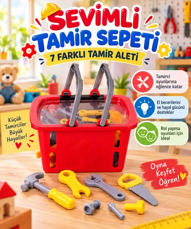 Mey İthalat 39224 SEVİMLİ TAMİR SEPETİ