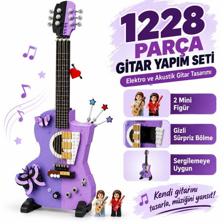 Mey İthalat Editions Olivia Rodrigo’nun İki Renkli Gitarı 43031