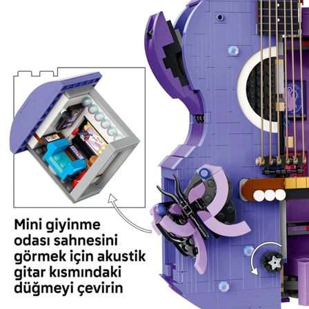 Mey İthalat Editions Olivia Rodrigo’nun İki Renkli Gitarı 43031