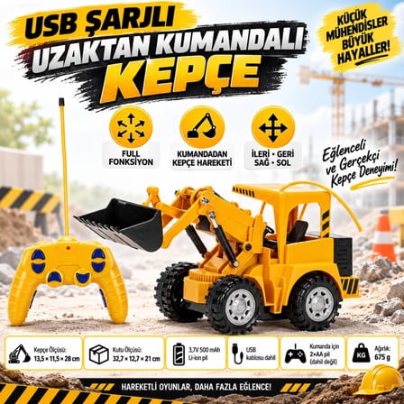 Mey İthalat 4491 İŞ MAKİNESİ DOZER F/F 3.7V.USB(adet fiyatıdır)