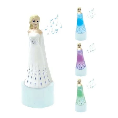 Mey İthalat Masa Üstü Gece Lambası ve Frozen Hoparlör