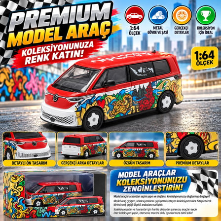 Mey İthalat 1/64 Volkswagen ID. Buzz Mizu Design