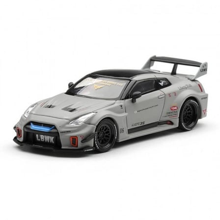 Mey İthalat 1/64 NISSAN LB-Silhouette WORKS GT 35GT-RR Ver.1 Matt Grey