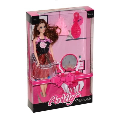 Mey İthalat 02266  Anlily Makyaj Masalı Bebek / +3 yaş