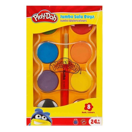 Mey İthalat Jumbo Sulu Boya 8 Renk