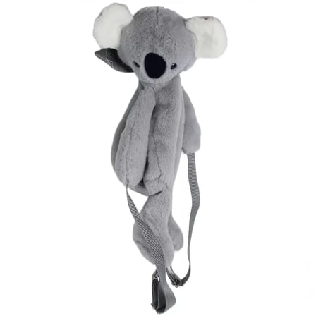 Mey İthalat Koala Peluş Çanta Gri