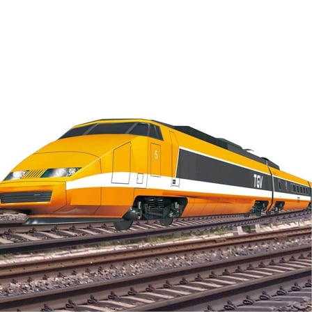 Mey İthalat  Sesli ve Işıklı Tren Seti 33 Parça