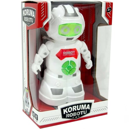 Mey İthalat Türkçe Konuşan Pilli Koruma Robotu Güven