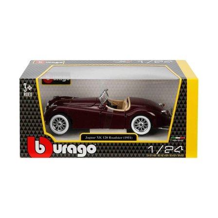 Mey İthalat  Bburago 1:24 Jaguar XK 120 Roadster Model Araba