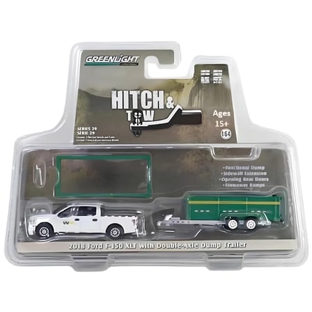 Mey İthalat 1/64 2018 Ford F-150 XLT with Double-Axle Dump