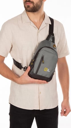 Unisex Mini Sırt Çantası ve Çapraz Askılı Göğüs Omuz Çantası Body Bag Set