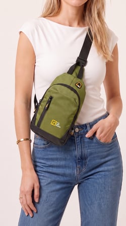 Unisex Mini Sırt Çantası ve Çapraz Askılı Göğüs Omuz Çantası Body Bag Set