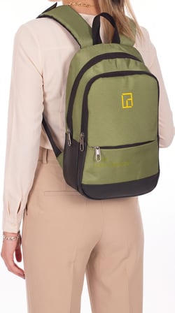 Unisex Mini Sırt Çantası ve Çapraz Askılı Göğüs Omuz Çantası Body Bag Set