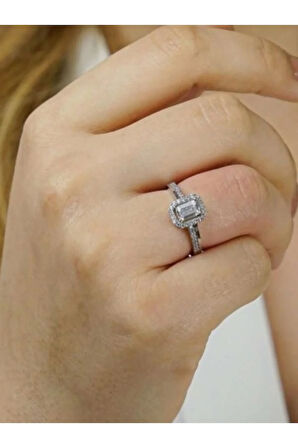 925 Ayar Gümüş Ayarlanabilir Baget Yüzük