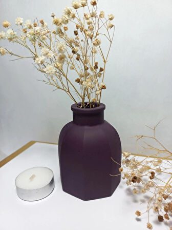 Dekoratif Minimal Vazo, Ev ve Ofis Hediyelik Aksesuar, Çiçeklik Random