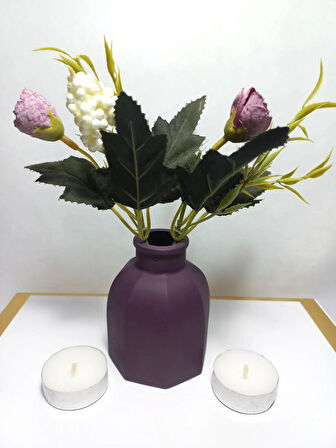 Dekoratif Minimal Vazo, Ev ve Ofis Hediyelik Aksesuar, Çiçeklik Random