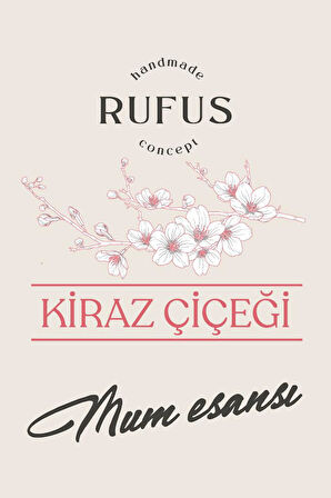 Kiraz Çiçeği Mum Esansı 100ml