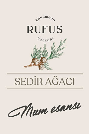 Sedir Ağacı Mum Esansı 100ml