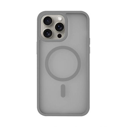 iPhone 14 Pro Max "Cam Hediyeli" Tam Korumalı Yanları Renkli Silikon Kılıf Magsafe Şarj Destekli