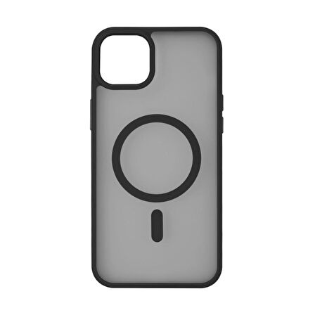 iPhone 15 Plus "Cam Hediyeli" Tam Korumalı Yanları Renkli Silikon Kılıf Magsafe Şarj Destekli