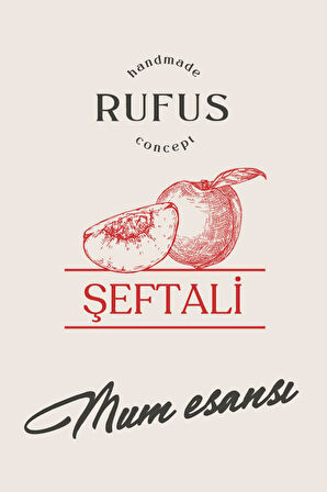 Şeftali Mum Esansı 20ml