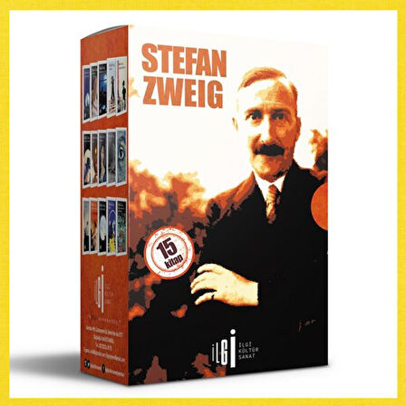 Stefan Zweig Set (15 Kitap) Kutulu-Korunaklı Poşetle