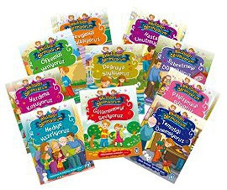 Hadisleri Öğreniyorum Seti (10 Kitap)-Korunaklı Poşetle